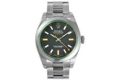 劳力士(Rolex)MILGAUSS系列116400GV绿玻璃手表回收
