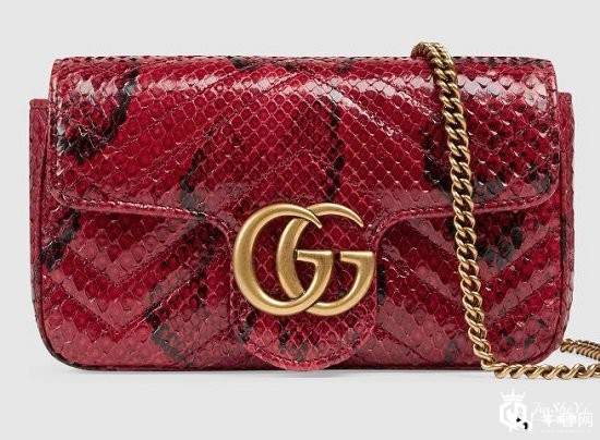Gucci包包回收几折，GG Marmont系列奢华不失巧思！