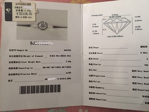 金伯利二手钻戒价格表，金伯利钻戒回收价格怎么算？