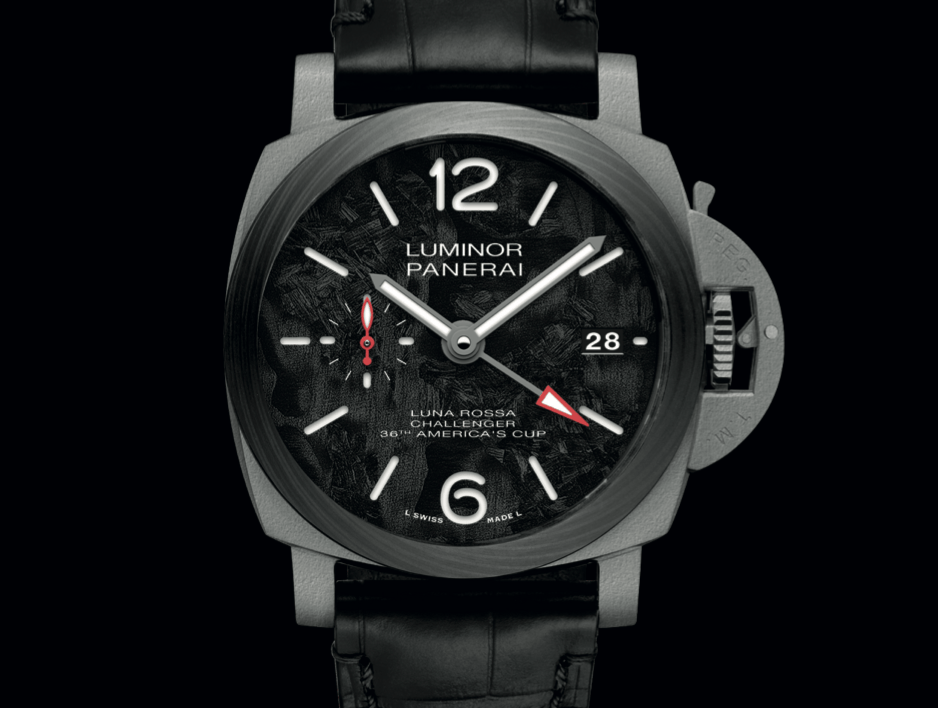 沛纳海LUMINOR LUNA ROSSA GMT 庐米诺系列两地时腕表