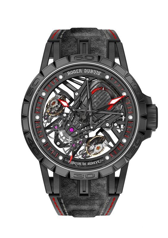 ROGER DUBUIS 罗杰杜彼与 MR PORTER 联袂推出限量款“ONE-OF-A-KIND”EXCALIBUR 王者系列时计和体验