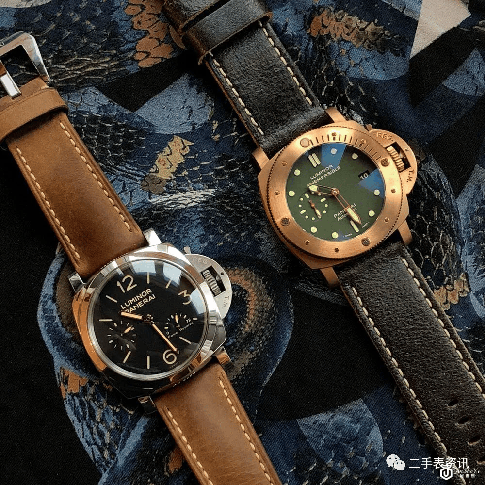 沛纳海重口味青铜PAM382腕表