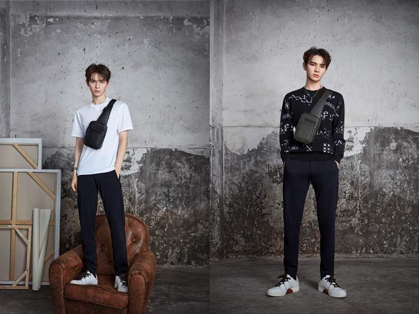 Ermenegildo Zegna 2020冬季Insta-Pack斜跨包来袭 众星演绎意式经典