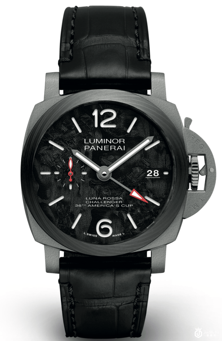 沛纳海LUMINOR LUNA ROSSA GMT 庐米诺系列两地时腕表