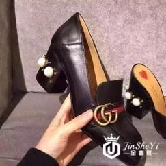 Gucci珍珠鞋鉴定奢侈品辨别真伪实用干货