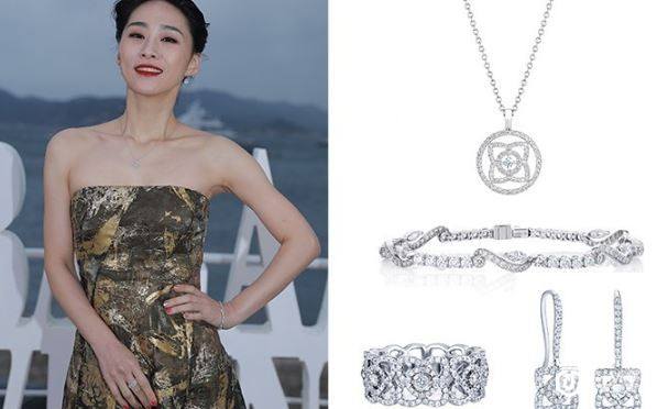 戴比尔斯 (DE BEERS) 相伴景甜现身戛纳海岸