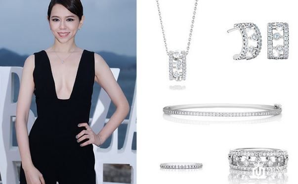 戴比尔斯 (DE BEERS) 相伴景甜现身戛纳海岸