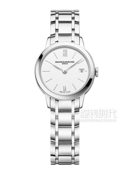 BAUME & MERCIER 名士表推出克莱斯麦女装腕表系列的全新时计