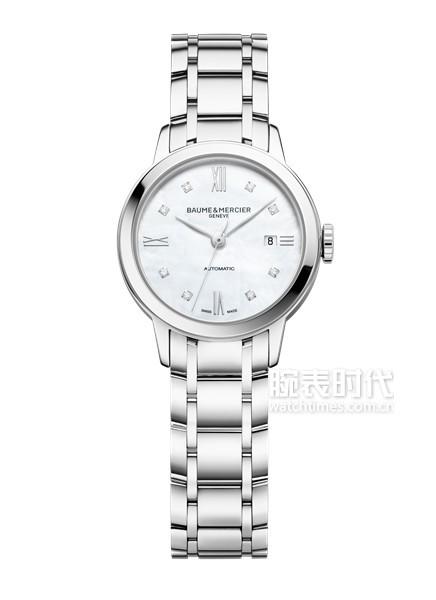 BAUME & MERCIER 名士表推出克莱斯麦女装腕表系列的全新时计