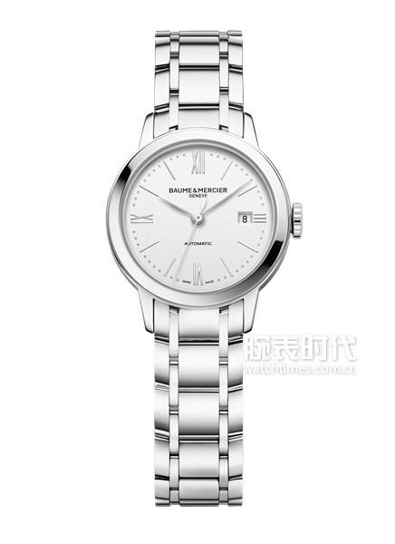 BAUME & MERCIER 名士表推出克莱斯麦女装腕表系列的全新时计