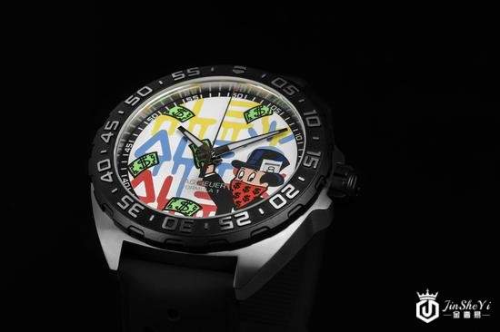 TAG Heuer泰格豪雅携手先锋艺术家 Alec Monopoly发布两款腕表新作