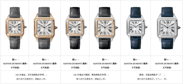 卡地亚推出全新SANTOS DE CARTIER系列腕表