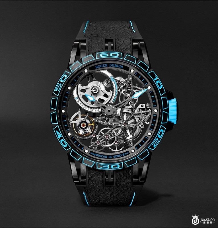 ROGER DUBUIS 罗杰杜彼与 MR PORTER 联袂推出限量款“ONE-OF-A-KIND”EXCALIBUR 王者系列时计和体验